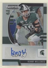 2020 Panini Prizm Draft Picks Rookies Silver Kenny Willekes #225 Auto nd3
