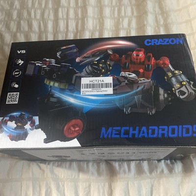 Crazon Mechadroids RC Remote Control Fighting Robot - Blue - NEW IN BOX!