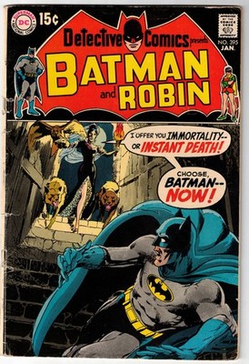 Detective Comics Batman und Robin #395 (DC Comics Mai 1970) RAR !!!