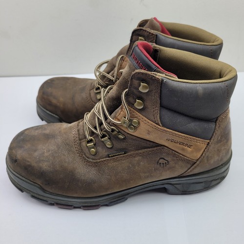 Wolverine MEN'S CARBOR EPX 6" Waterproof CT BROWN W10314 Work Boots SZ 12EW M Co - Picture 3 of 8