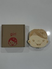 Love Baby Wooden Keepsake Baby Teeth Save Box For Girl Storage Tooth Fairy