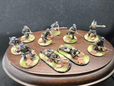 Bolt Action 28mm WW2 German Army Veterans  10 men PROPAINT Warlord Games 1/3
