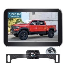 2X Amtifo 7 Inch Back Up Camera 2K USB Plug Play Easy Set Up Model A23 Brand New