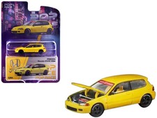 Pop Race Prb004 164 Honda Civic Eg6 Rhd Right Hand Drive Yellow