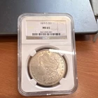 1879 Morgan Silver Dollar NGC MS65 Uncirculated San Francisco $1 KM#110