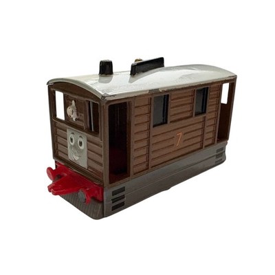Toby the Tram Engine #7 Thomas & Friends ERTL 1989 Die-Cast Train Brown Gray