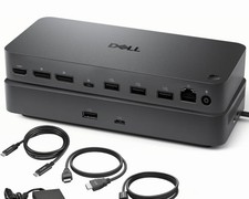 Dell Pro WD25 USB-C Docking Station, 100W Power Delivery, Dual 4K Displays