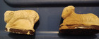 Vintage 1950s Chalkware Ram And Sheep From A Nativity Scene Made Of Chalkware — photo 1
