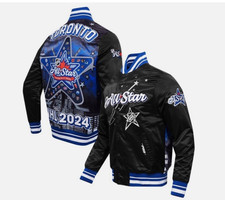 Men's 2024 NHL Hockey All Star Game Pro Std Varsity Jacket - NHL Team LOGOS - L