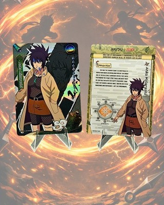 Naruto Kayou English Series 2 Card  Anko Mitarashi  NRSA02-UR-004L3 Pack Fresh 