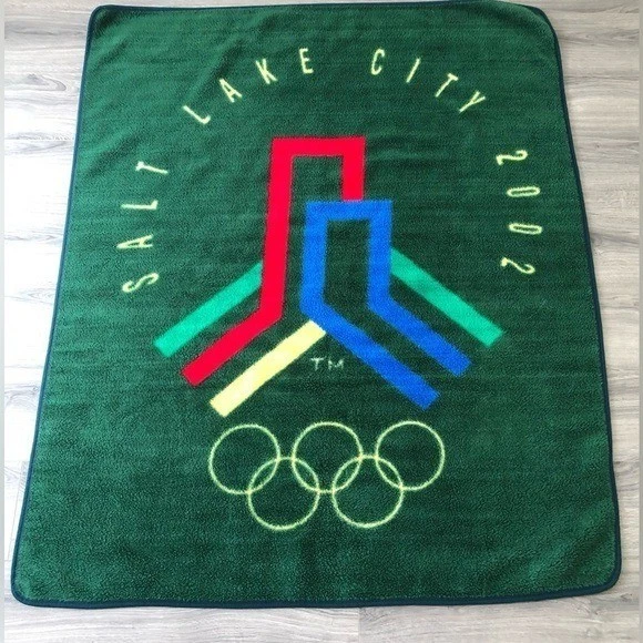 Manta acrílica Cannon Salt Lake City 2002 * Foto 3 de 4