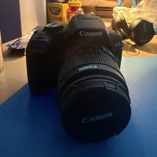 Canon EOS Digital SLR Camera Black Built-in Flash Tripod Thread USB
