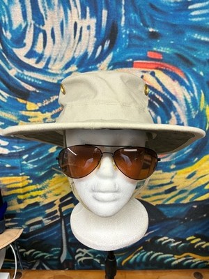 Tilley T4 Endurables Hat Size 7 Khaki Safari Hat Made in Canada | Lifetime Guara
