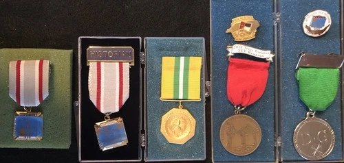 Sons of Confederate Veterans medals - LOT - UDC NC Pin-Texas Medals