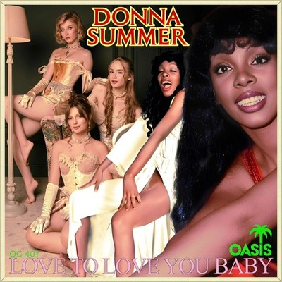 7'' DONNA SUMMER Love To Love You Baby GIORGIO MORODER OASIS USA 1975 like NEW!