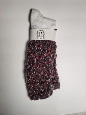 b studio - women's socks - multi color -cotton blend - Made in USA **F8 And I6**