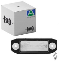ABAKUS KENNZEICHENLEUCHTE BEIDSEITIG PASSEND FÜR VOLVO C70 S40 S60 V50 XC60