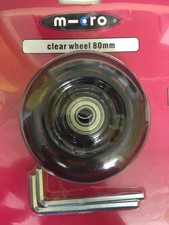 Rolka wymienna Micro, przezroczysta (Mini/Maxi Micro) - AC5002B - 80mm - 1 sztuka