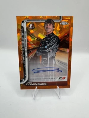 Topps 2025 Chrome Formula Sapphire 1 Ivan Domingues Orange