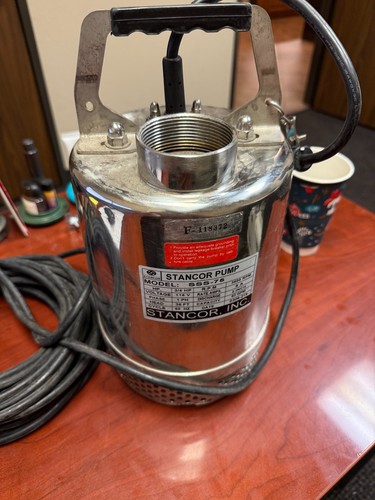 Stancor Pump - Submersible 3/4 HP - SSS-75