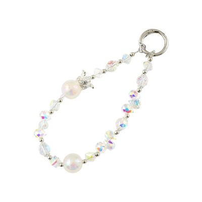 Colorful Beaded Phone Lanyard Chain Car Keychains Camera Backpacks Phone Pendant