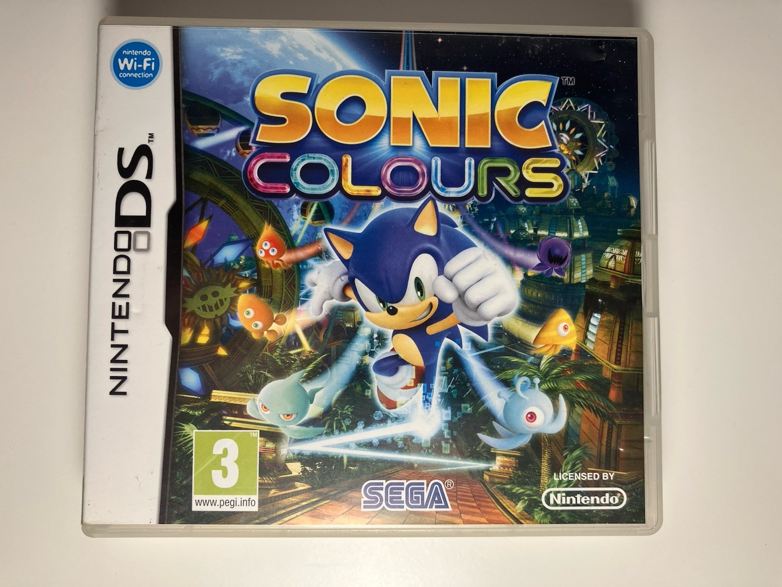 sonic colours nintendo ds game video game