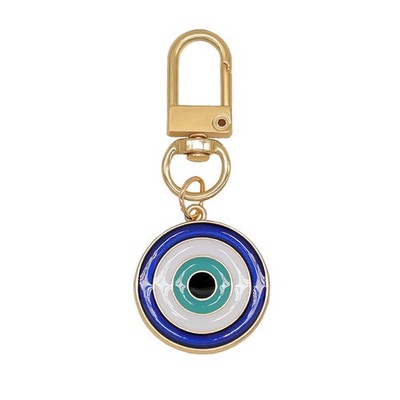 Evil Eye Keychain Charming Good Luck Protection Amulet Keychain for Men Women