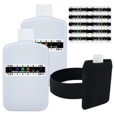 14 Pc Urine Test Kit with Temp Strips & Hidden Leg Straps