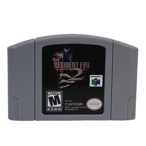 Resident Evil 2 64 Games For Nintendo N64 US Version Free USA Shipping