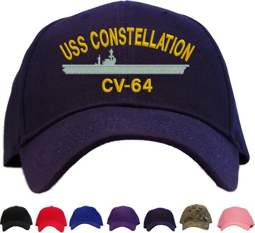 USS Constellation CV-64 Embroidered 