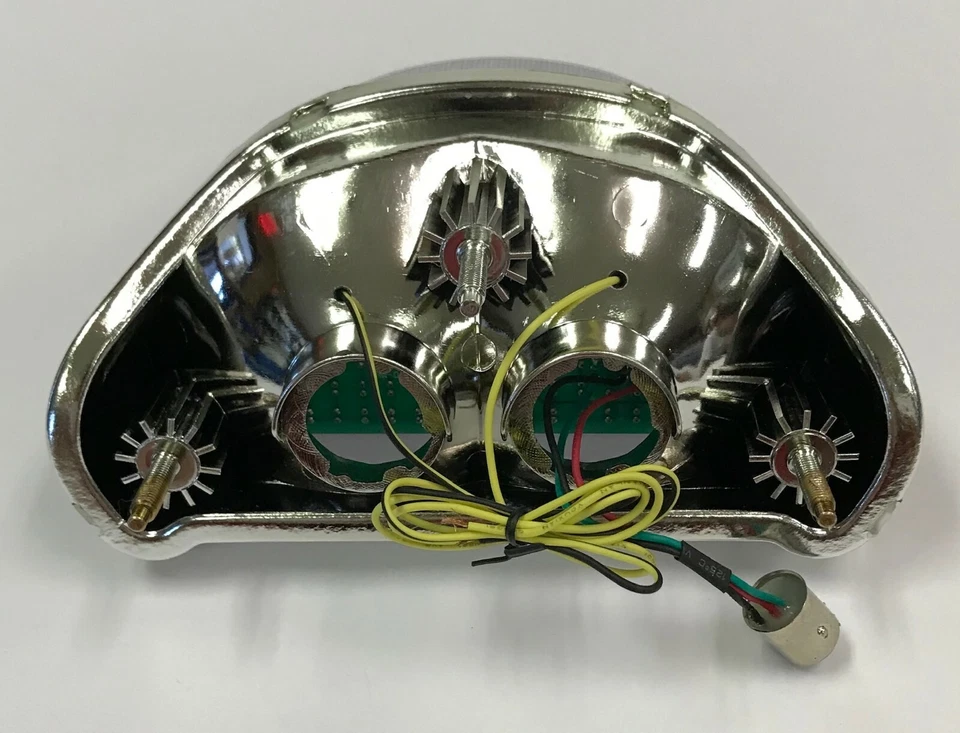 Luz trasera integrada LED de humo ZX12 ZX12R 2000-2005 luz de señal trasera freno trasero Foto 4 de 4