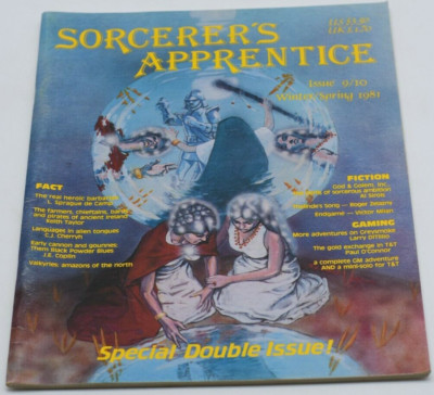 1981 Sorcerer's Apprentice Fantasy and RPG Magazine Issue 9/10 FAST SHIP