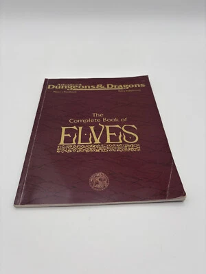The Complete Book of Elves Advanced Dungeon and Dragons AD&D - Bild 1 von 4