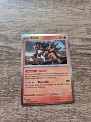 Entei 030/197 Obsidian Flames Holo Rare
