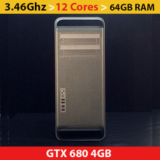 Mac Pro  3.46Ghz 12-Core  64GB RAM  GTX680 4GB  512GB SSD 2TB HDD