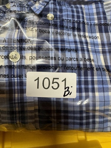 Camisa Polo Ralph Lauren Azul A Cuadros Abotonada Para Hombre XL Pony Preppy Impecable - Imagen 8 de 8