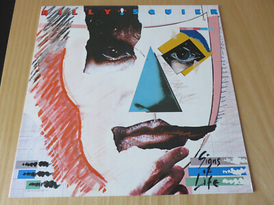 Billy Squier - Signs of life - LP von 84 - Direct Metal Mastering - mit Texten