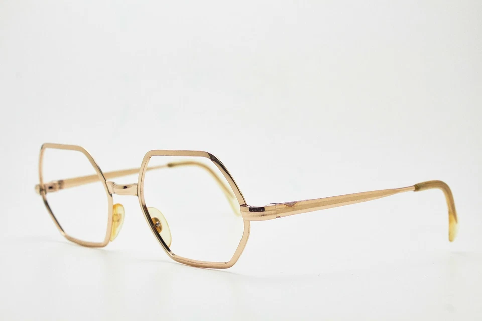 Anteojos vintage de los años 70 DESIL 14k 20/000 dorados Foto 4 de 4