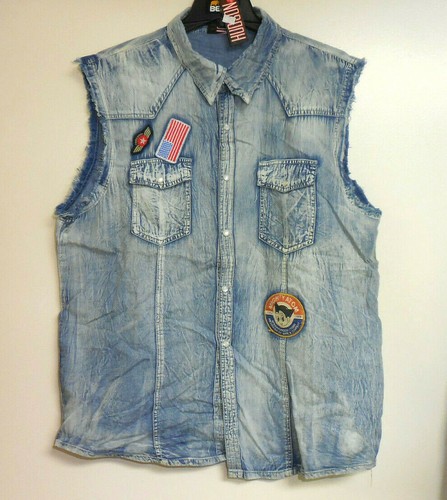 Hudson Outerwear Denim Vest with 