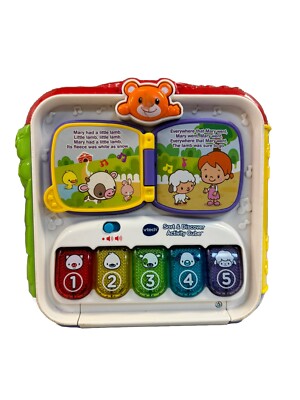 VTech Sort and Discover Activity Cube, Learning Toy for Baby Toddler Read