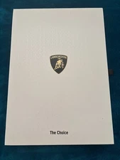 Lamborghini "The Choice" - GENUINE - Large White Presentation Box - Empty Box