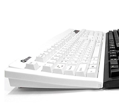 QSENN SEM-DT35 Gaming Keyboard EN/KR Layout USB (White) - Picture 2 of 6