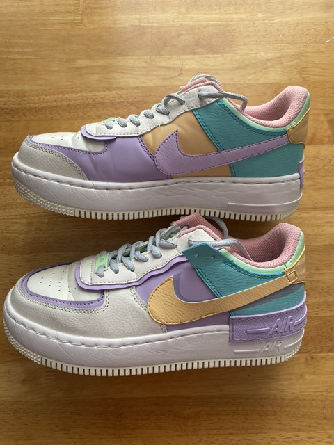 nike air force 1 shadow ivory pale pastel