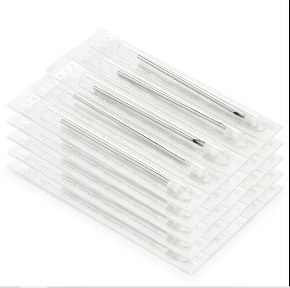 10,30,50 Sterile Body Piercing Needles 10,12,13,14,15,16,18,20G Navel Ear Nose image 4