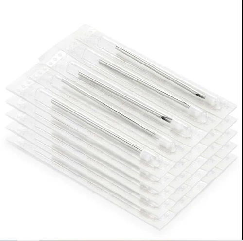 10,30,50 Sterile Body Piercing Needles 10,12,13,14,15,16,18,20G Navel Ear Nose image 4
