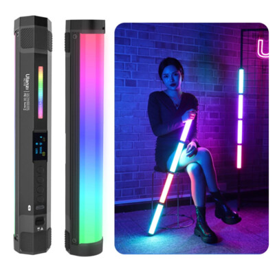 Ulanzi VL110 RGB LED Video Light Magnetic Handheld Tube Light for