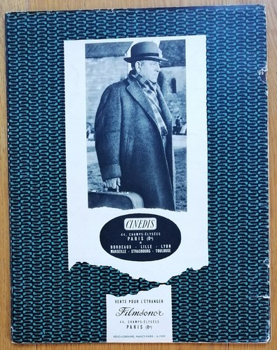 MAIGRET ET L'AFFAIRE SAINT FIACRE gabin dossier de presse ancienne originale '59 - Photo 3/3