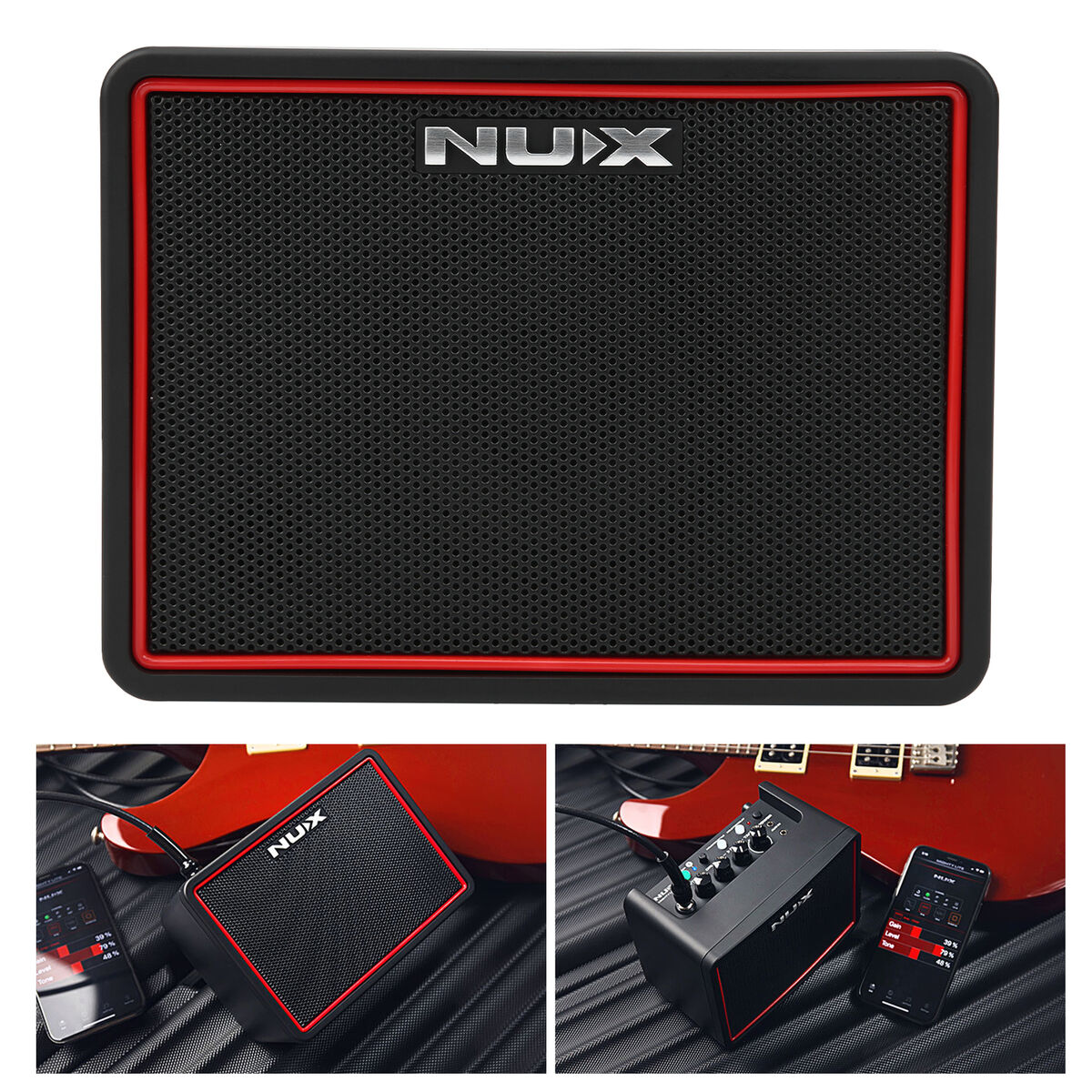 NUX MIGHTY LITE BT Electric Guitar Amplifier Mini Portable Bluetooth  Speaker Amp