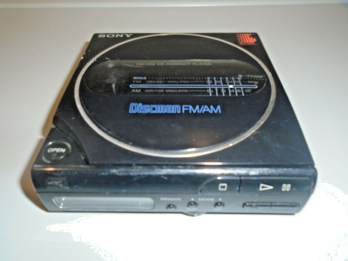 ポータブルプレーヤー SONY Discman D-3 SONY D-3 Discman Portable Compact Disk Player - For Parts or
