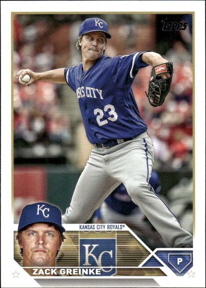 2023 Topps Kansas City Royals - Zack Greinke #KCR-16 - 1 of 1